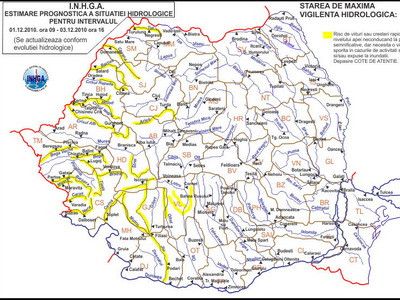 Cod galben hidrologic