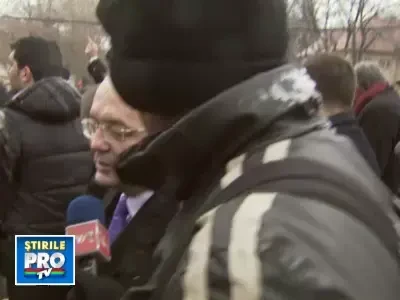 Boc, dupa ce a fost huiduit: Democratia in Romania e consacrata de 20 ani