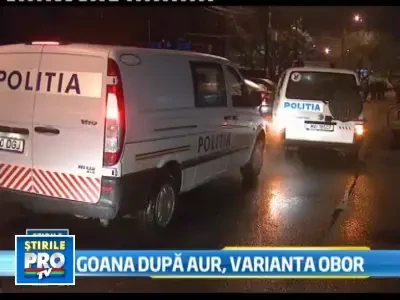 Jaf la magazinul Obor!Hotii au fugit cu 25 de kg de aur.Paguba:600.000 euro