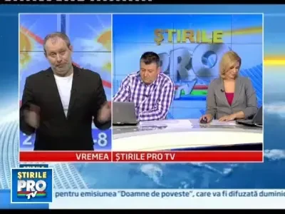 Prognoza meteo pentru urmatoarele trei zile