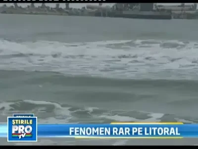 Fenomen rar. Litoralul romanesc, extins cu 2 metri dupa o furtuna in larg