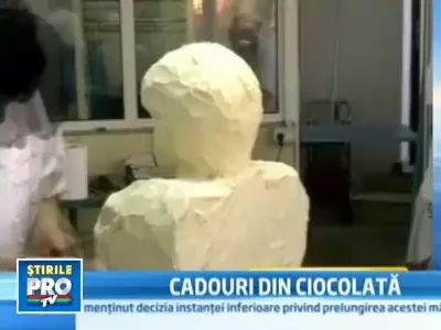 Vlad Tepes si Regina Maria, din ciocolata, vedetele unui targ de dulciuri