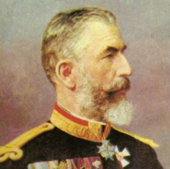 Statuia regelui Carol I, din nou in fata Palatului Regal din Bucuresti