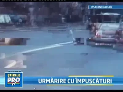 Sofer cu permis anulat.Nu s-a oprit desi politistii au tras focuri de arma