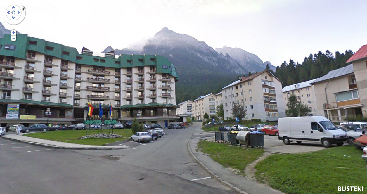 Google StreetView la Busteni