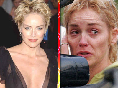 Ce se ascunde in spatele look-ului glamour? Divele, "dezbracate" de machiaj