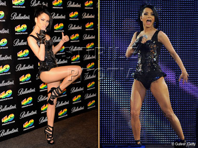 Inna arata ca stie si franceza la un recital in Paris. VIDEO