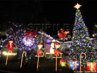 Cea mai impodobita casa de Craciun!