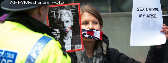 proteste Assange