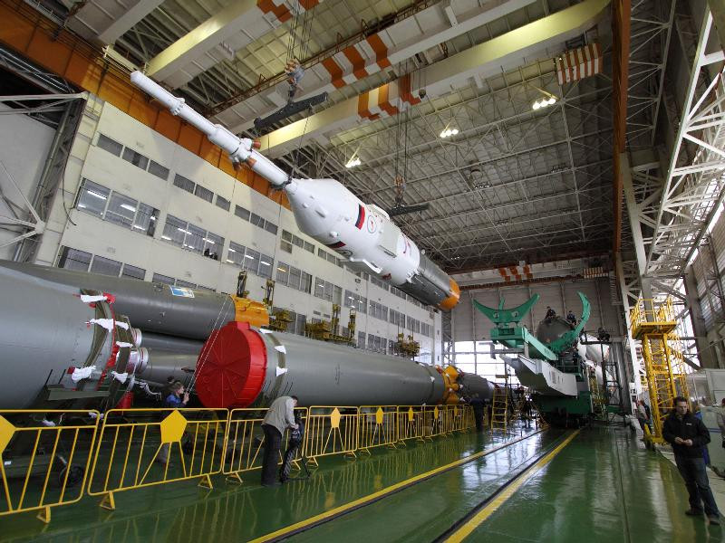 Naveta Soyuz TM-20 a fost lansata de pe cosmodromul Baikonur din Kazakhstan