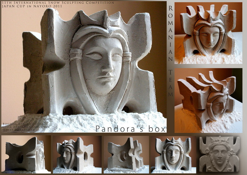 Romania, la concursul international de sculptura in zapada din Japonia