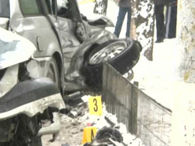 Au vrut vacanta de vis in Austria, dar au sfarsit pe drum, intr-un accident