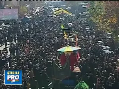 Shiitii au sarbatorit Ashura!Oamenii se autoflageleaza in semn de credinta