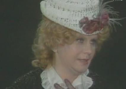 Actrita Rodica Tapalaga, plansa de colegii de breasla