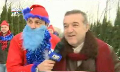 Maruta l-a colindat pe Becali! "Veveritele" au primit miei cadou