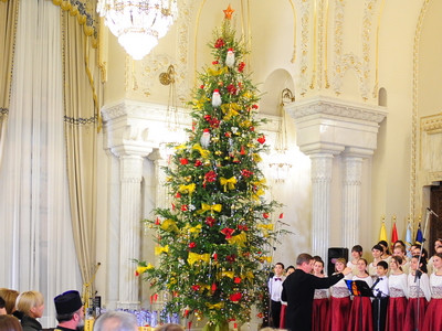 Colinde la Cotroceni