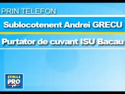 Explozie urmata de incendiu intr-un bloc din Bacau.Victime sub daramaturi