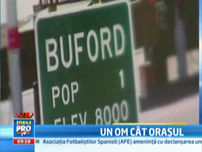 O localitate din SUA, cu un rezident, a fost vanduta prin licitatie pentru suma de 900.000 de dolari