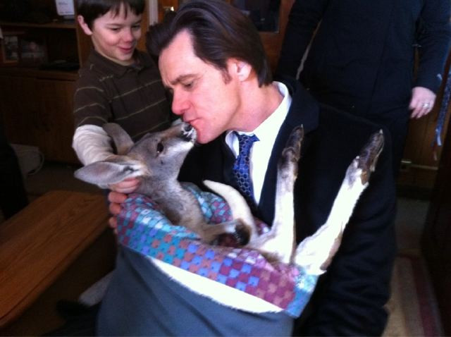 Jim Carrey a ramas masca! Vezi ce cadou i-a adus Mosul