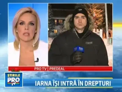 Gerul cuprinde Romania! Ne asteapta temperaturi de -15 grade