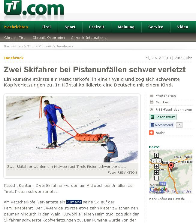 Vezi imagini de pe partia pe care s-a accidentat Serban Huidu!