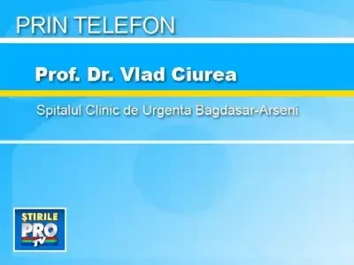 Vezi declaratia unui specialist neurochirurg despre starea lui Serban Huidu