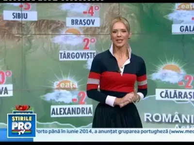Intre - 9 si 1 grad in ultima zi a anului. Vezi prognoza meteo pe trei zile