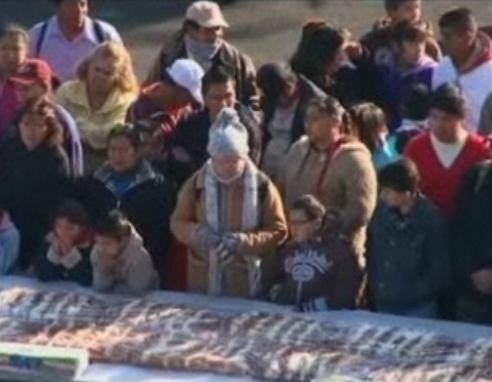 Patiserii mexicani au pregatit un cozonac gigant! Are 720 de metri lungime