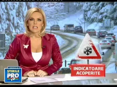 De-a v-ati ascunselea in trafic. Pana se topeste gheata de pe indicatoare