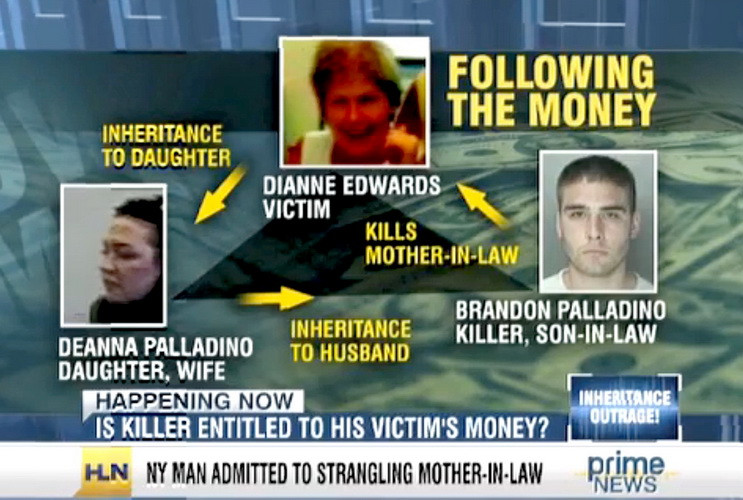 Un criminal va mosteni averea de 250.000 de dolari a victimei sale - soacra