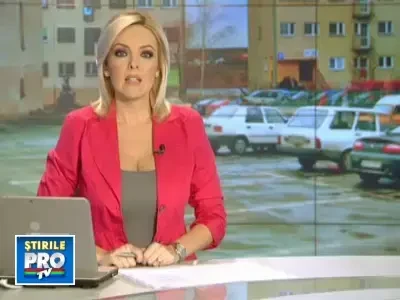 L-a impuscat pentru un loc de parcare! IMAGINI de pe CAMERA DE SUPRAVEGHERE