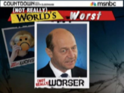 Blestemul vrajitoarelor! Basescu, nominalizat drept "cea mai rea persoana"