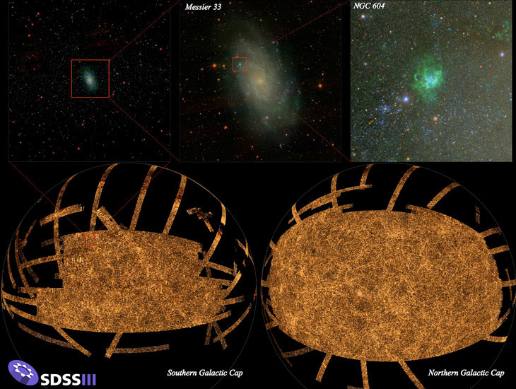Universul, surprins in cea mai detaliata imagine de pana acum. FOTO