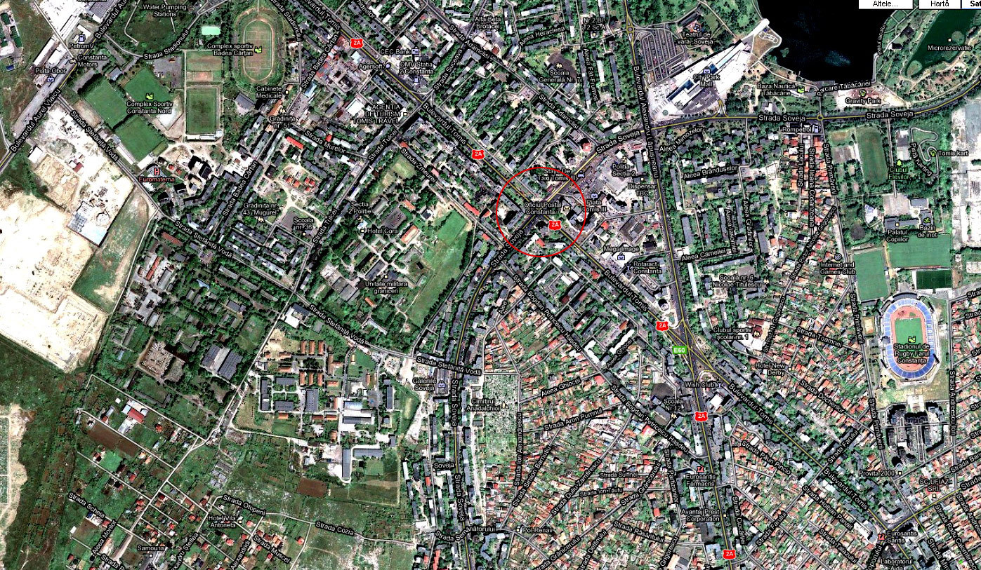 Locul unde s-a sinucis barbatul de la Constanta