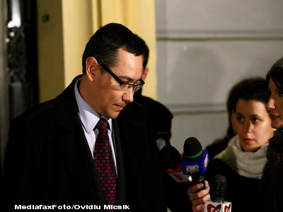 Ponta: Am discutat cu PNL ce vrem sa facem dupa ce schimbam Guvernul Boc