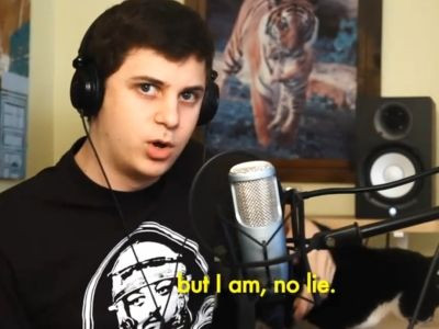 Busta Rhymes si-a gasit nasul.Un rapper alb spune versurile mai rapid ca el