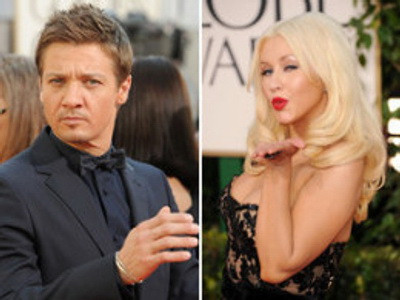 Christina Aguilera, moarta de beata la petrecerea lui Jeremy Renner