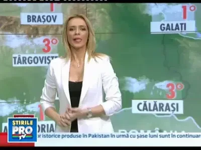 Progniza meteo pentru duminica, luni si marti