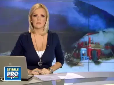 Flacari puternice au distrus un han aflat in apropiere de Buzau