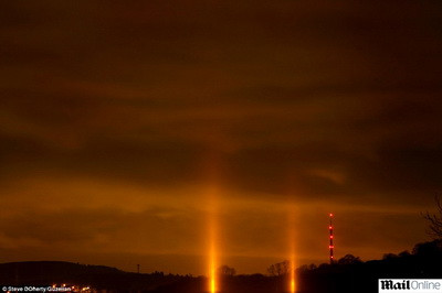 Fenomen spectaculos: gheata arde-n cer