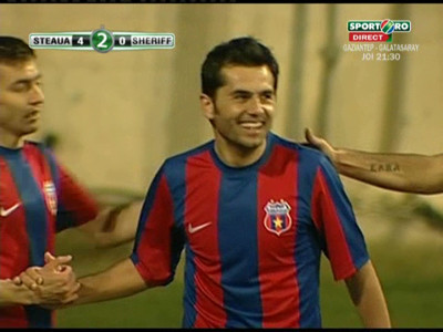Video Hattrick senzational Dica. Steaua 4-1 Sheriff. Vezi golurile