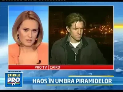 Reporterul CNN Ivon Watson pentru ProTV despre criza din Egipt. Video