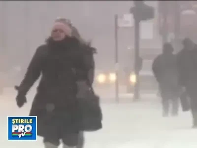 "Apocalipsa alba". America, lovita de o furtuna care se intinde pe 3.300 km