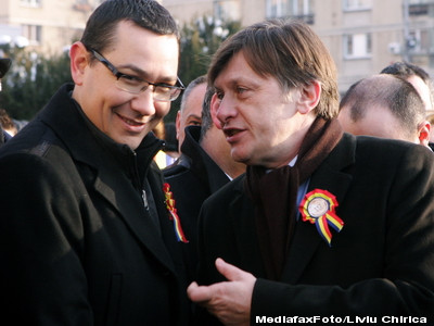 Viitoarea alianta PSD-ACD va avea doi sefi: Ponta si Antonescu
