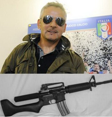 Roberto Baggio, la vanatoare in Insula Mare a Brailei