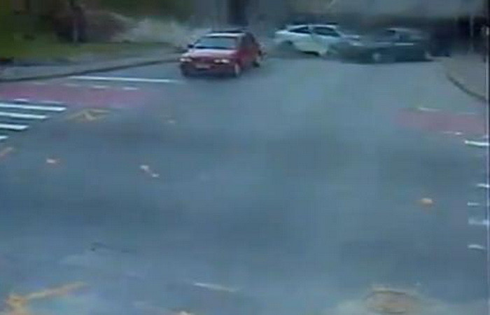 Soferul care a facut prapad pe sosea, din cauza caruia altul a ucis.Video