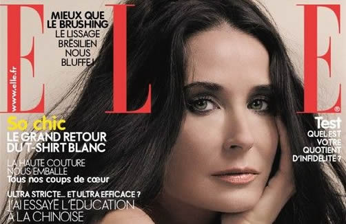 Photoshop-ul, cel mai bun prieten al lui Demi Moore. Actrita e "perfecta"