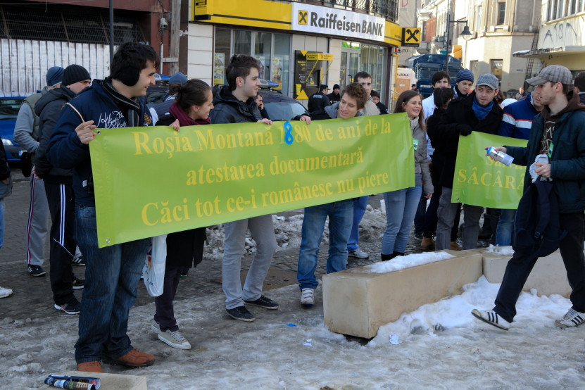 Proteste pro si contra proiectului Rosia Montana. Ce sustine fiecare organizatie