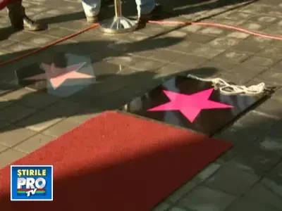 Victor Rebengiuc are stea pe Aleea Celebritatilor din Bucuresti