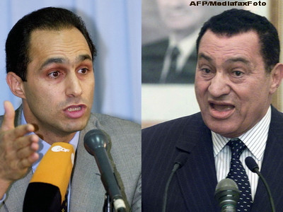 Hosni Mubarak si fiul sau, Gamal